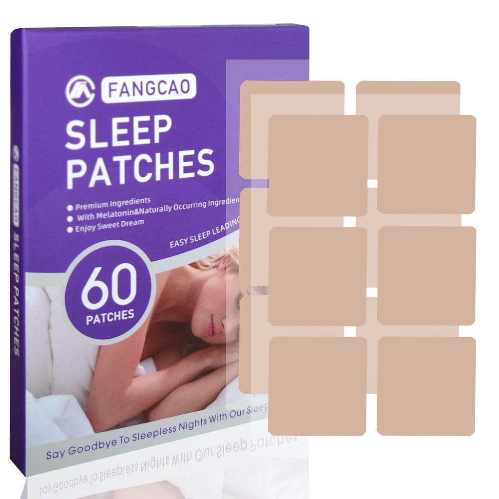 Sleep Patches, Sleep Patch for Adults, Premium Ingredients Upgraded 60 Patches Set, Easy to Apply and Comfortable