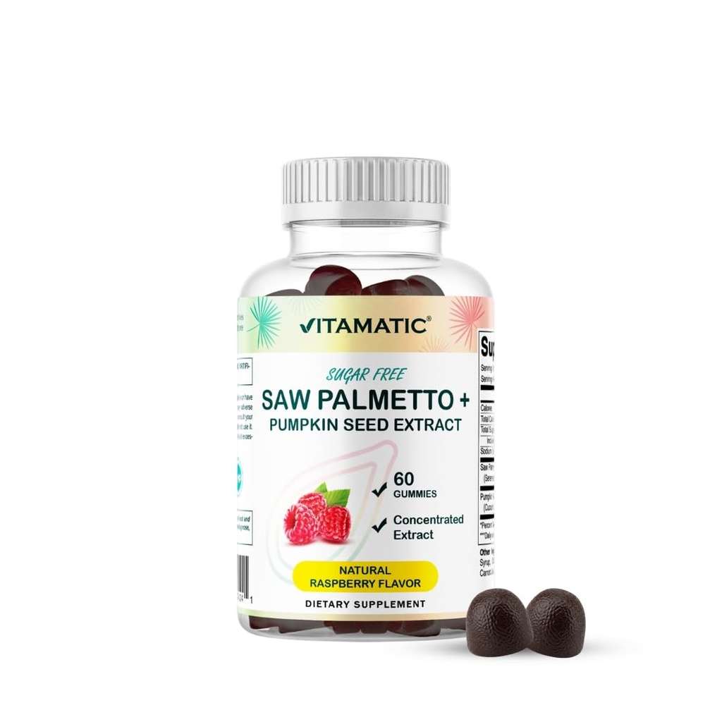 Vitamatic Cukor-Free Saw Palmetto s tekvicovým semenom 