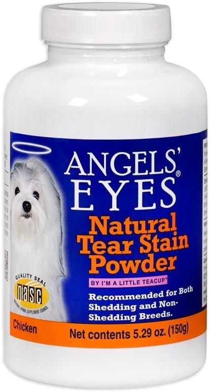 ANGELS' EYES Natural Tear Stain Prevention Chicken Powder for Dogs 