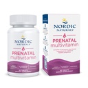 Nordic Naturals Prenatal Multivitamín pre ženy - denné vegetariánske prenatálne vitamíny - 22 Essential Nutrients, vrátane B6, folát, a železo - 60 tabliet - 30 Servivné služby
