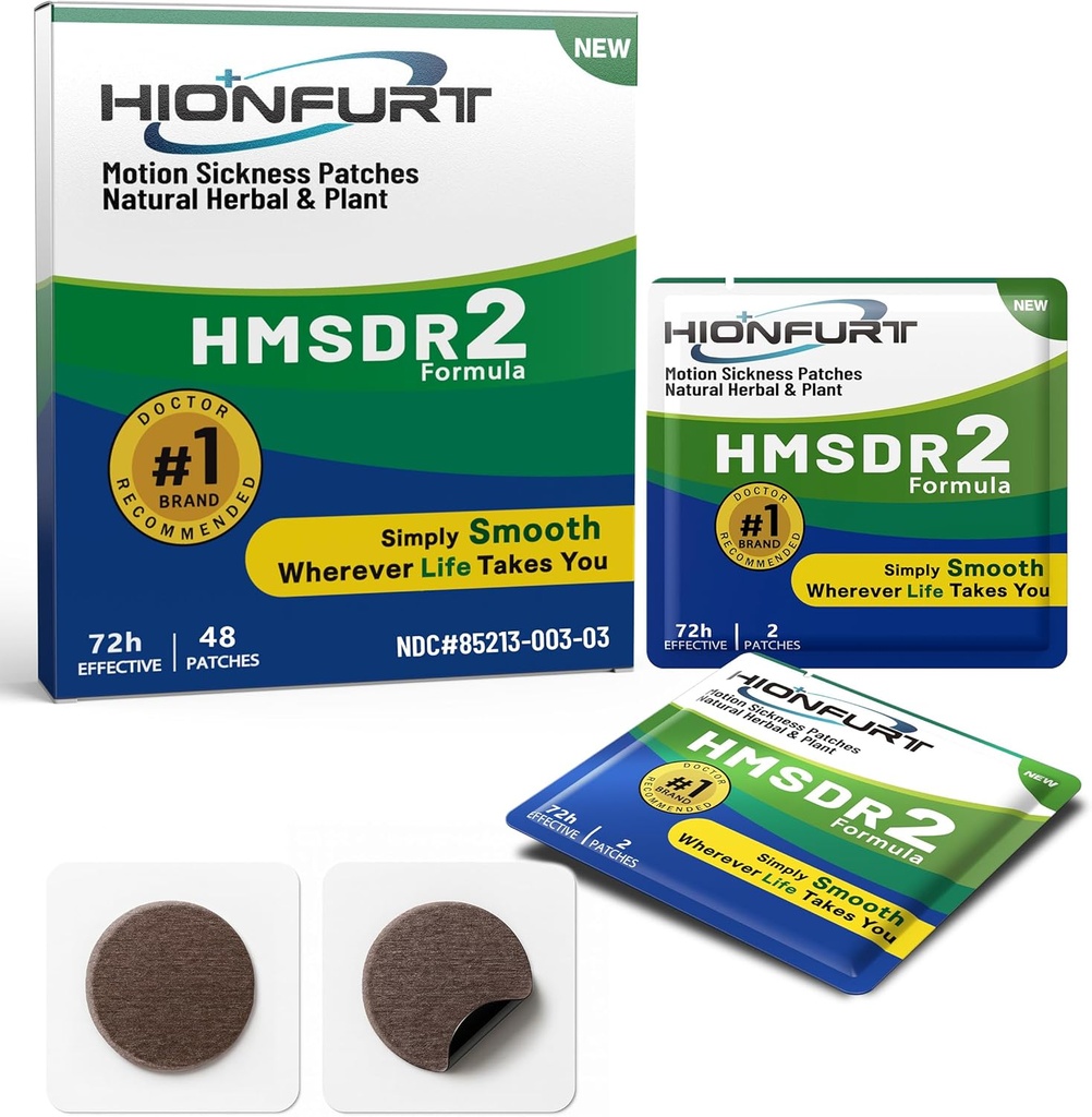 HMDR2 48ct Motion Disease Patches 