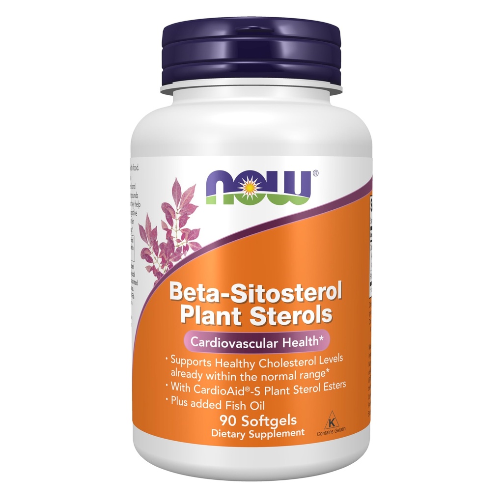TERAZ potravinové doplnky, Beta-sitosterol Plant Sterols s CardioAid®-S Plant Sterol Estery a pridaný rybí olej, 90 Softgels