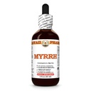 Myrh Liquid Extract, Organic Myrh (Commiphora myrrha) Tincture Herbal Supplement, Hawaii Pharm, Made in USA, 2 fl.oz