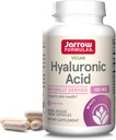 Jarrow Formulas® Hyaluronic Acid 120 mg, Dietary Supplement, Skin Health Support, 120 Veggie Capsules, Up to 60 Day Supply