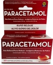 Acetaminofén 325mg 20 Softgels for Pain Relief, Tekuté naplnené kapsuly na rýchle uvoľnenie bolesti, Rýchla bolesť Relivever pre dospelých Extra sila, Horúčka Redukcia
