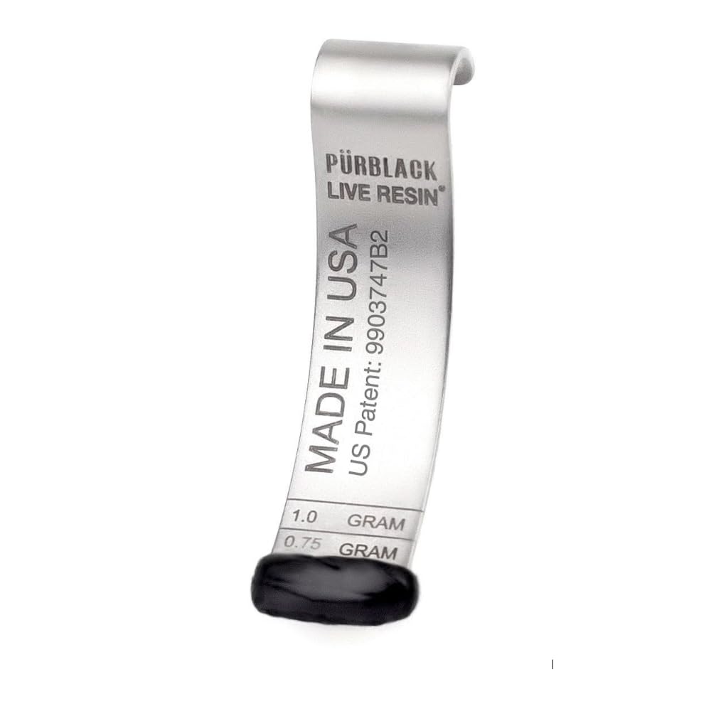 Pürblack® Pürscale pre Shilajit - Patented Resin Measuring Tool with Spoon 