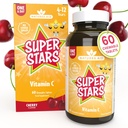 Hemir Natures Aid Super Stars Vitamín C pre deti 4-12 Roky, 60 Žuvacie tablety