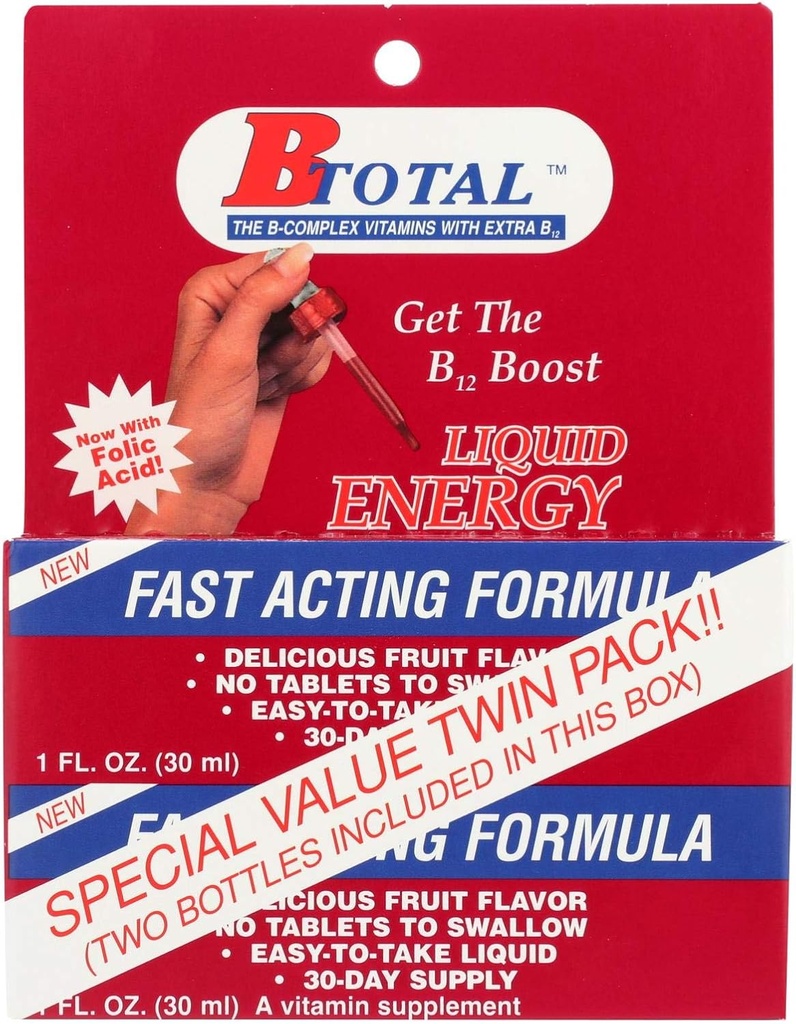 Sublingual Products B-Total Twin Pack - 2 fl oz