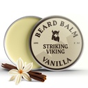 Striking Viking Brada Balzam pre mužov - Leave in Beard Conditioner - Styling Balm vyrobený s prirodzene odvodené medvedí maslo, Argan & Jojobové oleje (2 Ounce (Stock of 1), Vanilla)