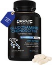ORPHIC NUTRITION Glukozamín Chondroiting MSM 2100MG (90 Caps) - Joint Support Supplement for Men & Women* - Supports Joint Cartilage & Mobility