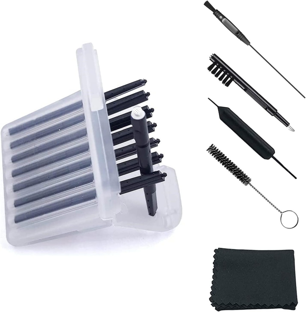 (4 balíčky) Wax Guard filtery pre sluchovú pomoc (32 jednotiek) Náhradné Wax Cerumen Stop Waps pre Phonak, Widex, Unitrón a Rezvuk - 5 ks Sluchová pomôcka Čistenie Kit Príslušenstvo s taškou
