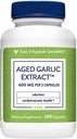 Vitamín Shoppe Odorless Aged cesnak extrakt - podporuje kardiovaskulárne zdravie - 600 MG (300 kapsúl)