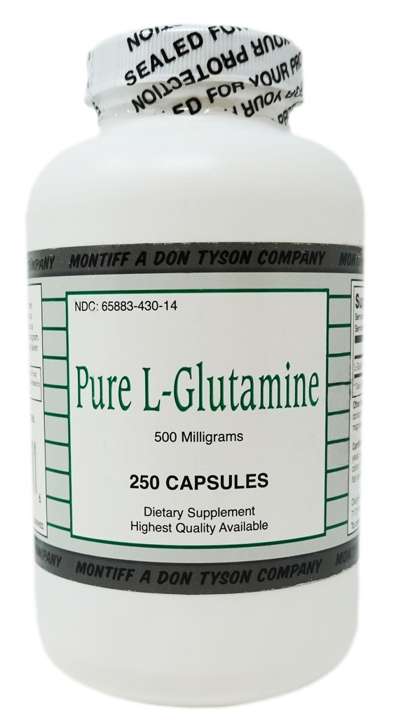 Pure L Glutamín 500 mg 250 caps