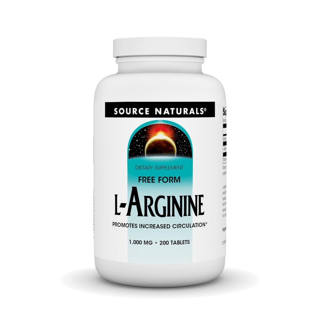 Zdroj Naturals L- Arginine Free Form* - 1000 mg, 200 tabliet