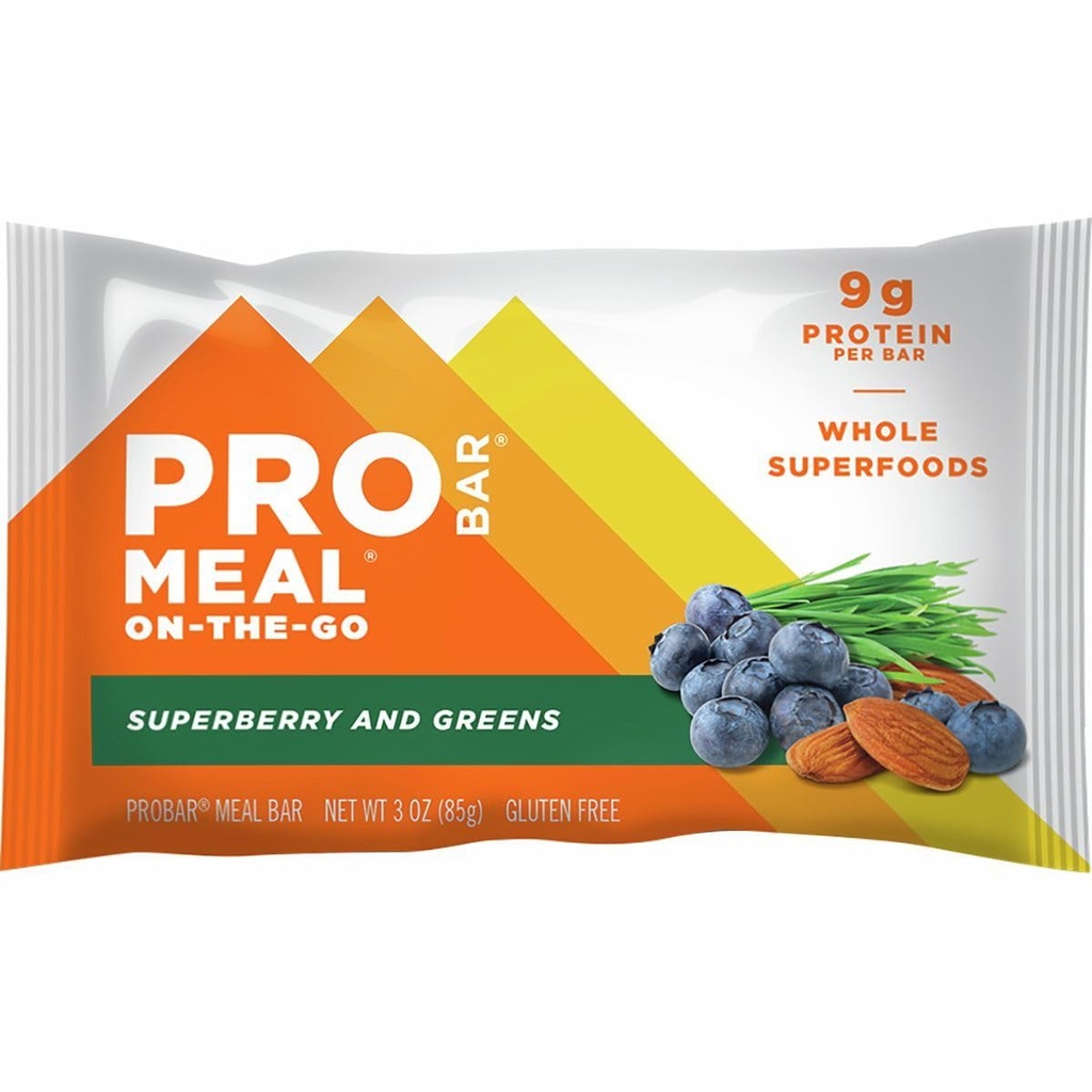 Probar Jedlá Bar - 12-Pack Superberry & Greens, jedna veľkosť