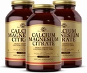 Solgar Magnézium Citrát, 250 tabliet (Pack of 3) - Podporuje zdravé kosti a zuby - Muskuloskeletálny a nervový systém Podpora - Vysoko Absorbovateľný - non-GMO a Vegan - 150 Celkové služby