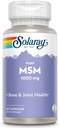 SOLARAY Pure MSM Kapsule, 1000 mg, 60