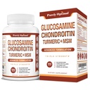 Čisto Optimal Glukozamín Chondroitín MSM Supplement w/Turmerica & Boswellia - Glukozamín Sulfate Joint Supplement for Men & Women - 120 Tablety