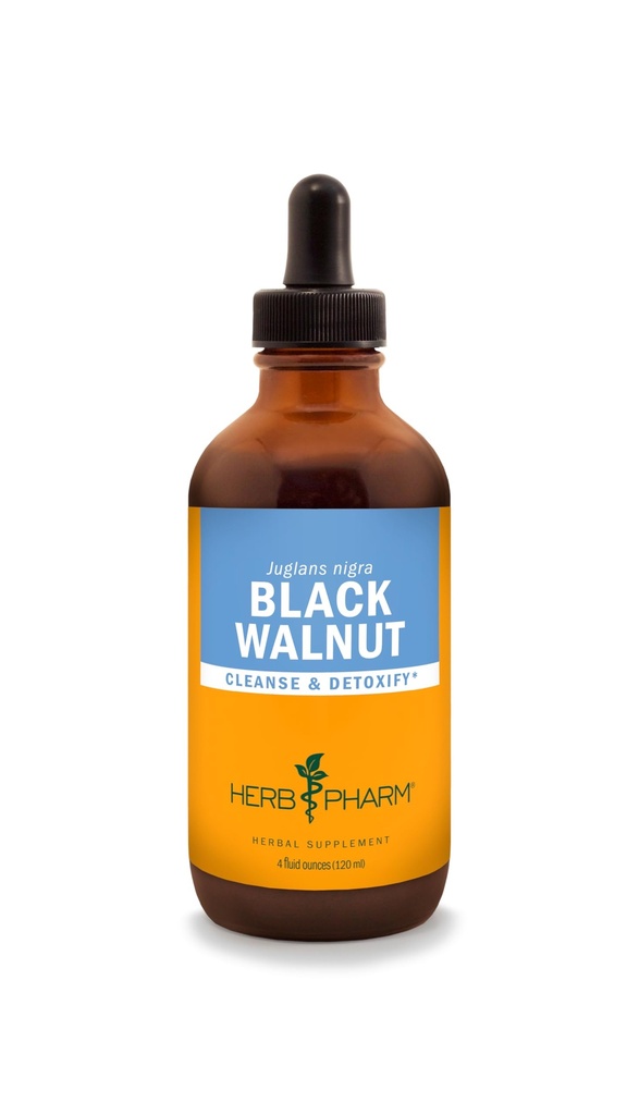 Herb Pharm Black Walnut Liquid Extract pre čistenie a detoxikáciu - 4 Ounce