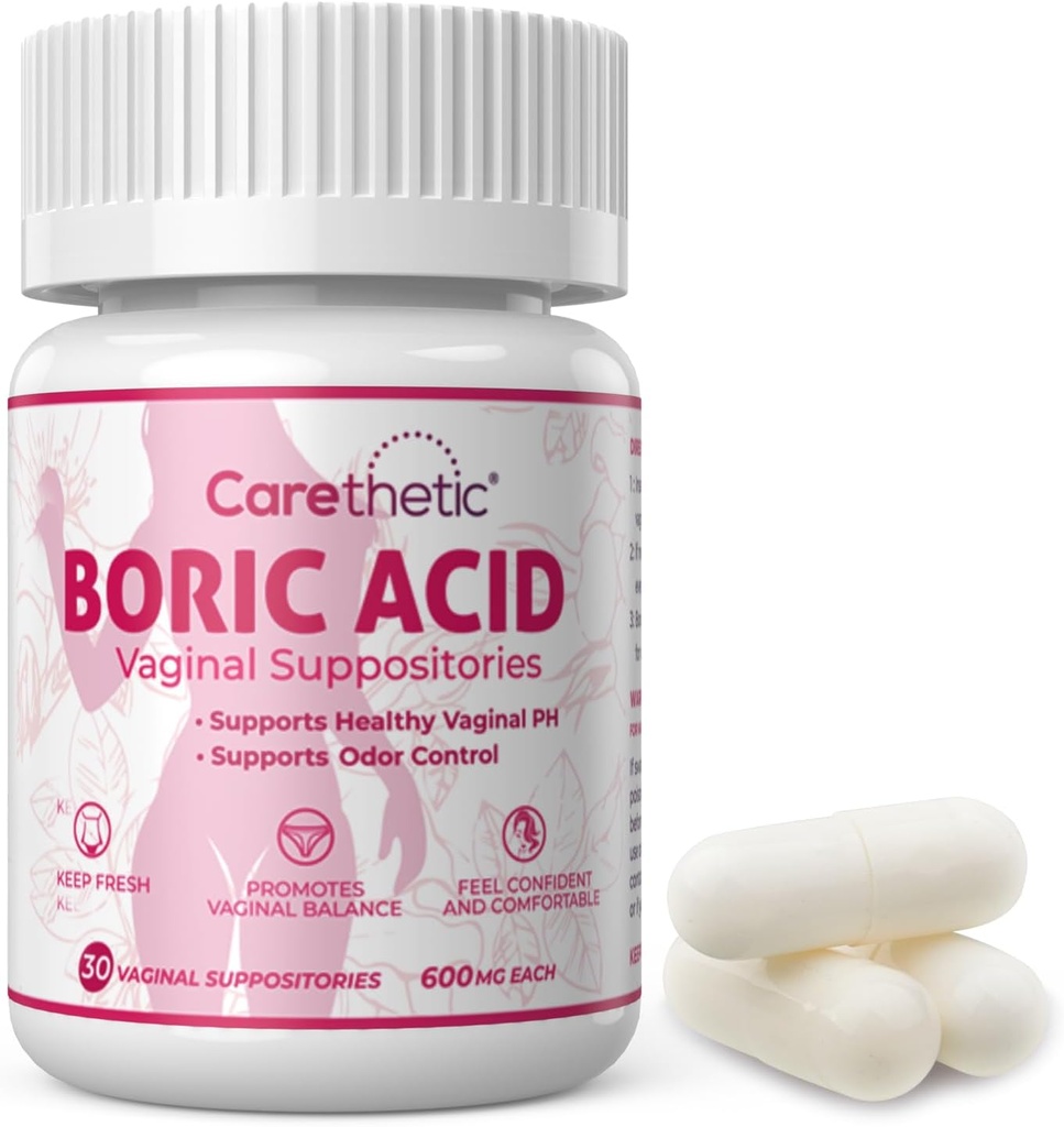 Vaginálne domnienky - pH Balance & Por Control pre ženy, 600 mg, 30 Gróf - nežné Feminine zdravie