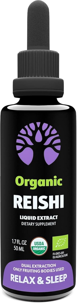 LOOV Organic Reishi Mushroom Supplement 50 Slúži iba ovocným telieskom 