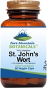 Pure Mountain Botanicals Saint. John's Wort Kapsule s 450 mg Formula organického bylinného a St John's World Extract Supplement