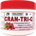 Dogzymes Cran Tri C Urinary Tract Support, Vitamín C Blend, 1418mg per Teapoon (1 libra)