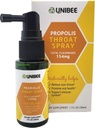 UNIBEE Propolis Troat Spray (Total Flavonoids 154mg) - Sore Throat Relief, Oral Health Promotion, Natural Immune Support, Alkohol-free & Water-rozpustný Propolis