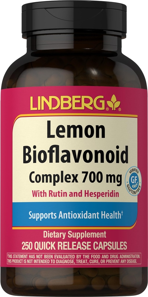 Lindberg Lemon Bioflavonoid Complex 700mg 