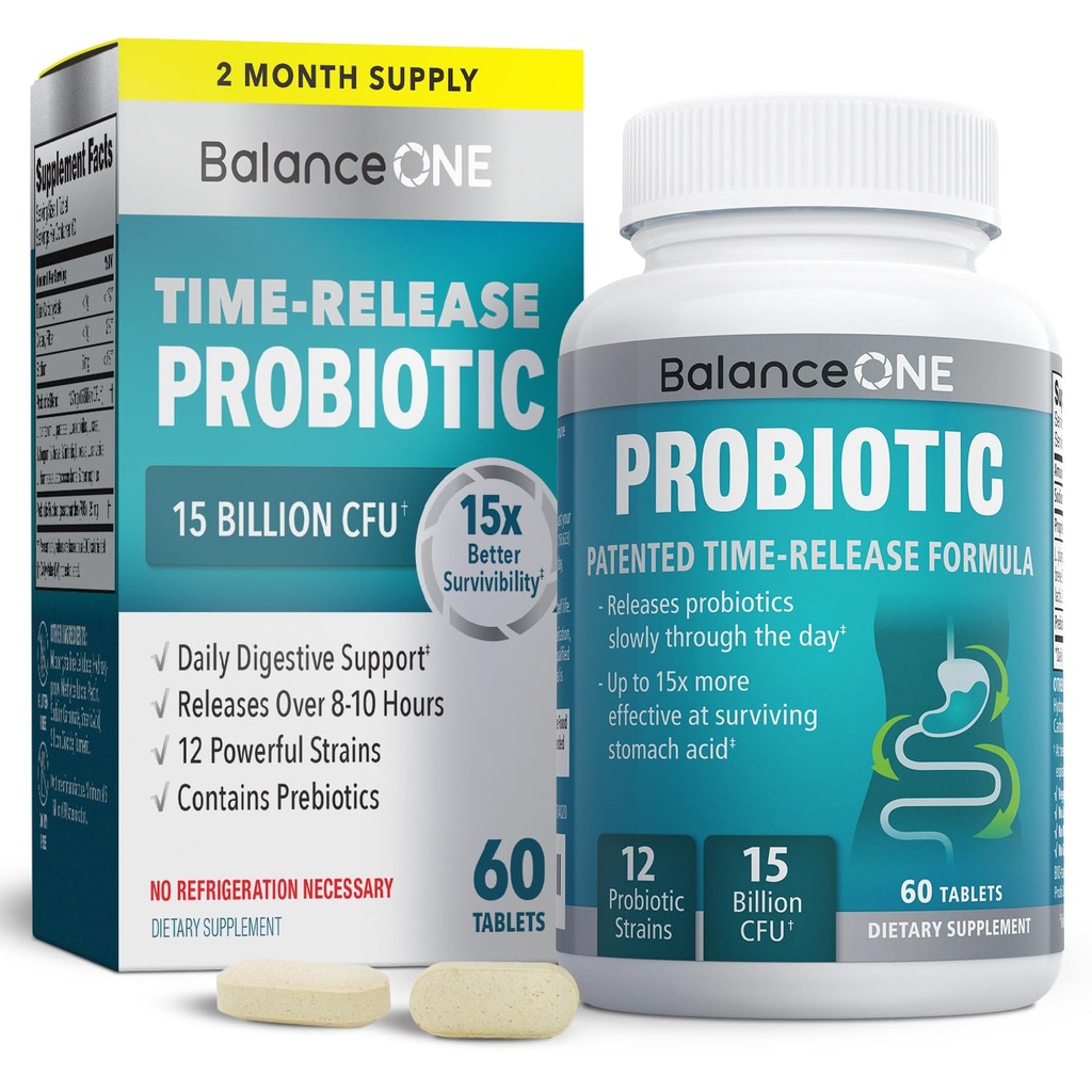 Balance ONE Probiotic for Women & Men 
