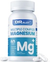 Quadruple Magnézium Supplement, 400mg chelate Magnézium Glycinate, L-treonate, Citrate & Malate 