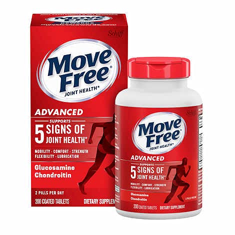 Presuňte Free Advanced, 80 tabliet - Spoločné zdravotné doplnky s glukozamínom a chondroitínom (Pack of 8)