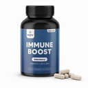 Imunitná podpora doplnok, bazové kapsuly s vitamínom D3, vitamín C a zinok pre imunitnú podporu, Imunitné boostery pre dospelých