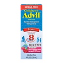 Detské Advil bolesť Reliever a horúčka Redukcia, Farbivá a bez cukru Ibuprofen perorálna suspenzia, Berry Ochutené - 4 Fl Oz