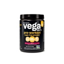 Vega Sport Bez cukru pre-Workout Energizer, Berry - Pre cvičenie Powder pre ženy a mužov, podporuje energiu a zameranie, Elektrolyty, Vegan, Keto, Gluten Free, Non GMO, 4 oz