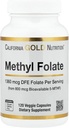 Lake Avenue Metyl Folát, 800 mcg, 120 Veggie Capsules, Nutrition