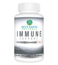 Najlepšie pozemské prírodné Imunitná podpora doplnok - Multi Vitamíny pre dospelých s vitamínom C 30 mg, Vitamín E 30 Iu, Turmerica, Huba, Cesnakový doplnok a viac - 60 Kapsule