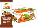 PROBAR - Peak Bar, Arašidové maslo Čokoládové tyčinky, 4g Bielkoviny, non-GMO, Gluten-free (Pack of 12)
