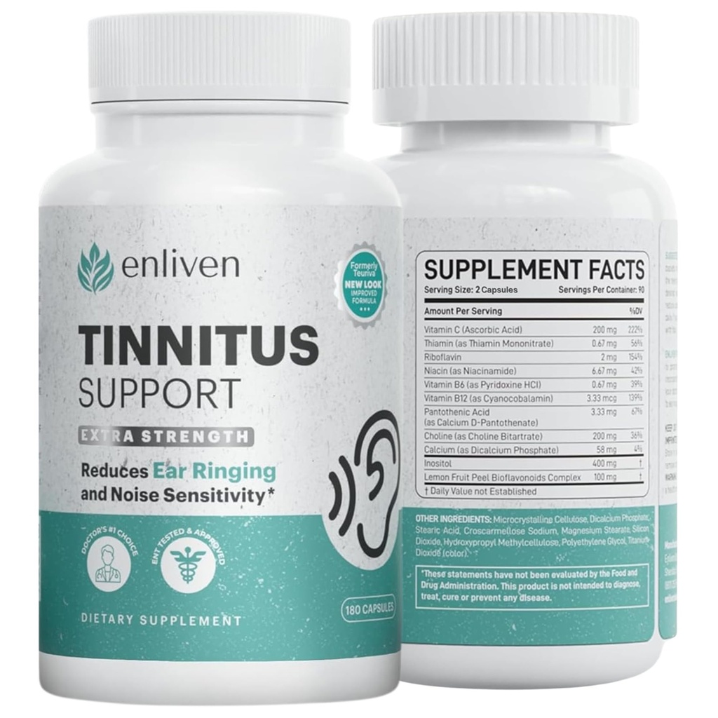 Tinitus Relief pilulky pre zvonenie ucha a zdravie ucha 