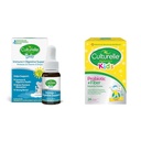 Culturele Baby Immune & Tráviaca podpora Probiotiká + Vitamín D kvapky, 30 dní Dodávka Deti Probiotiká + Fiber Pakety, 24 Počet