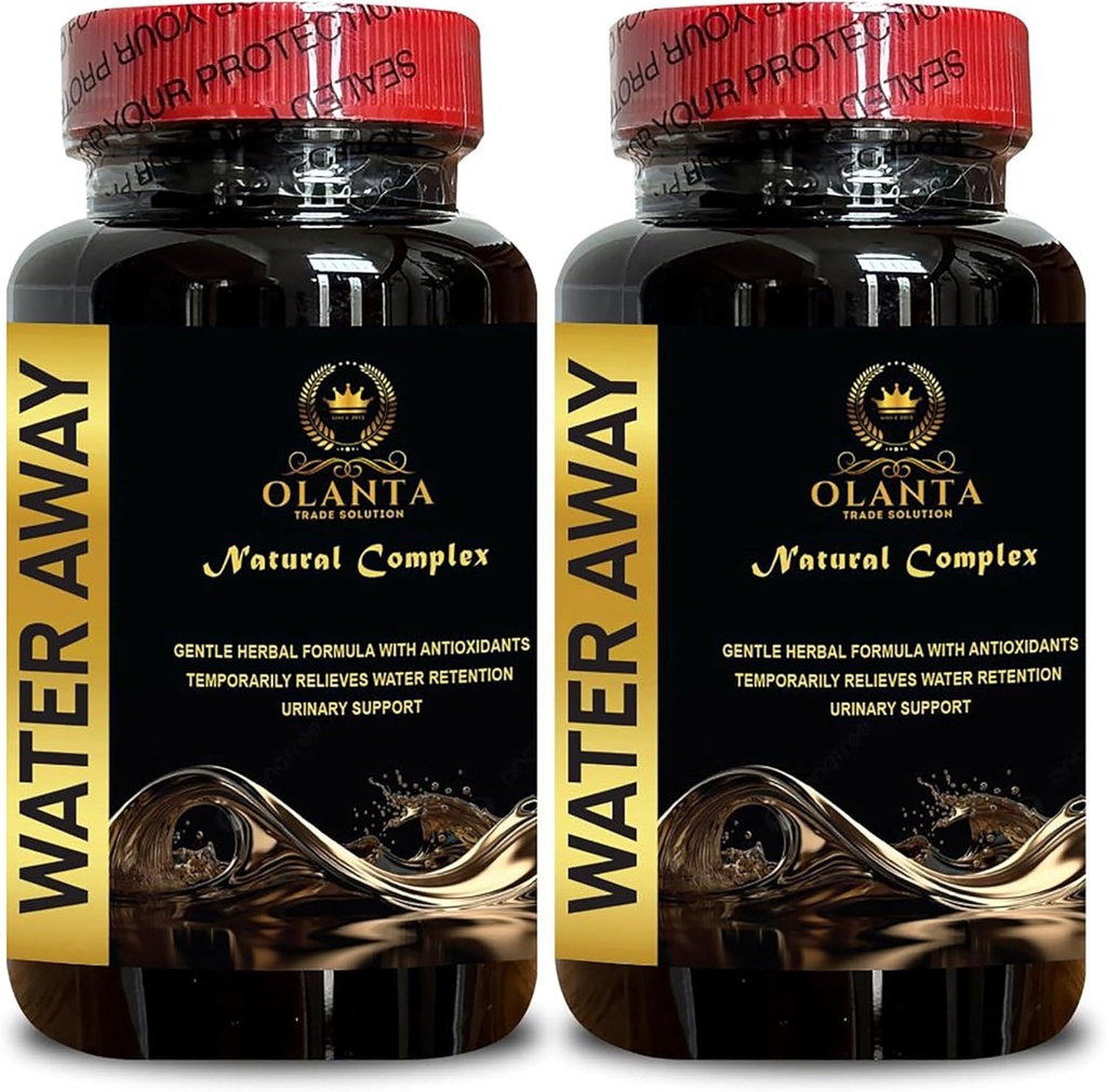 Voda na ceste - prírodné vodné retencie pilulky, Diurické vodné pilulky, vodné pilulky Vitamíny, mlieko bodka, Fluidné pilulky na uchovávanie vody, voda von pilulky - 2 fľaše