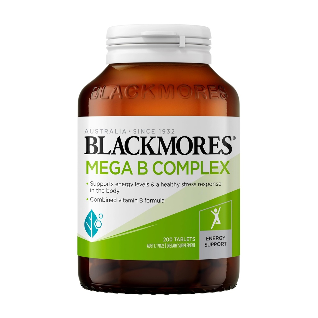 Blackmores Mega B Complex 200 kariet