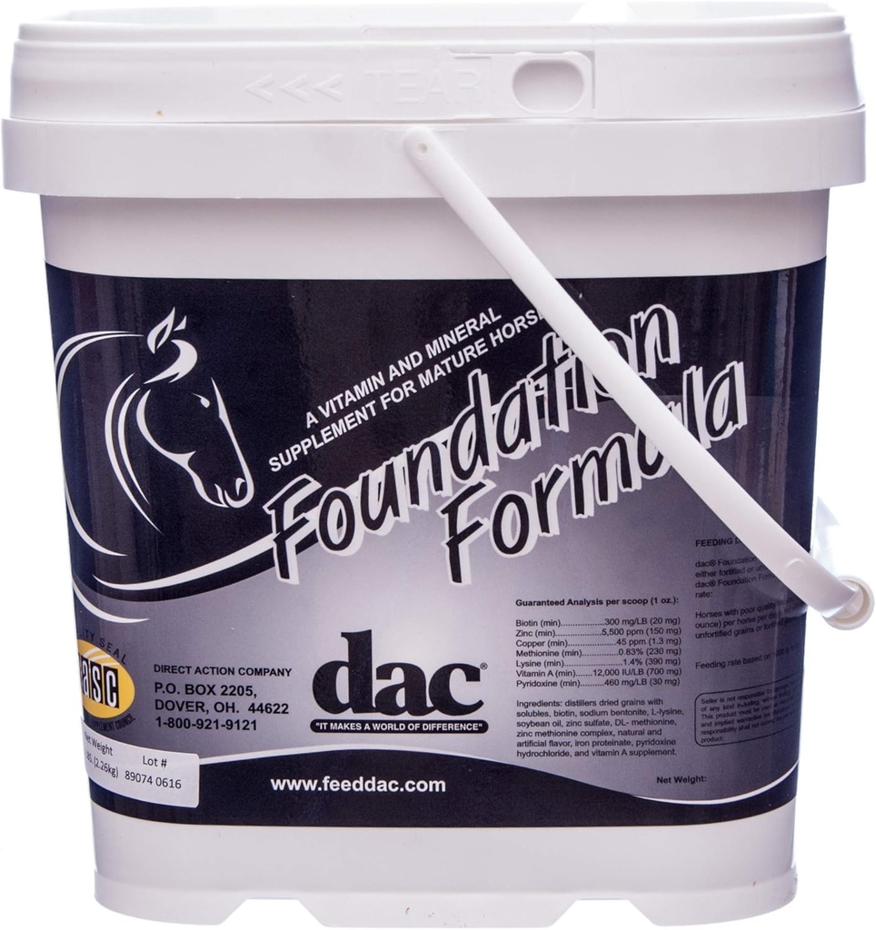 DAC Foundation Formula 5 LB Hoof a vlasové doplnky
