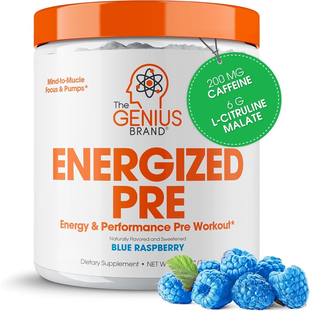 Genius Energized Pre Cvičenie Powder 