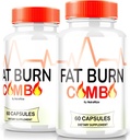 (2 balenie) Fat Burn Combo Kapsule, FatBurn Combo Keto Formula, Všetky prírodné chudnutie doplnok k dosiahnutiu zdravého vzhľadu tela, Keto Fitness pilulky, oficiálne recenzie (120 Kapsule)