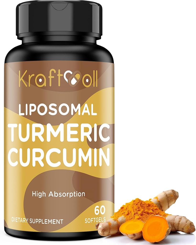 Lipozomálne kurkumín doplnok 60 Softgels