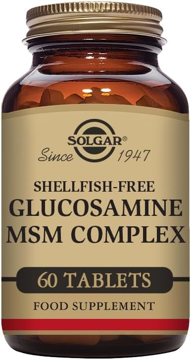 Solgar Glukozamín MSM Complex Tablety, 60 Počet