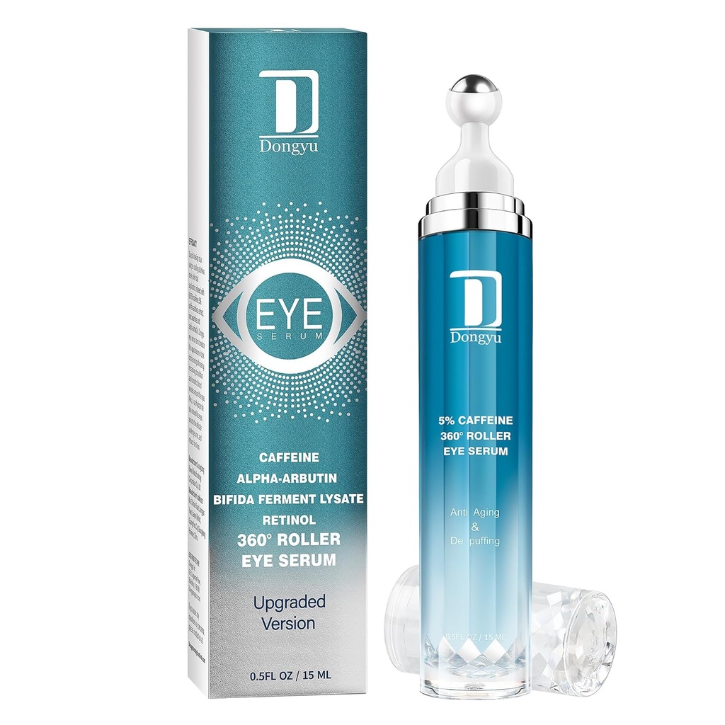 Dongyu kofeín očný krém pre tmavé kruhy: pod očným sérum pre opuchy tašky každodenná starostlivosť pred datovaniami Party Ženy Muži
