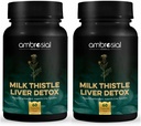 AMBROSIAL Milk Thistle Kapsule - Balenie s 2- 120 kapsulami