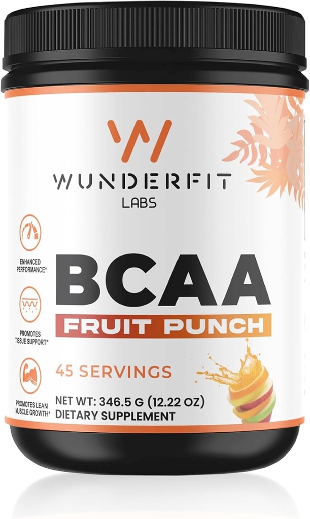 BCAA (Ovocná rana), prášok, 45 porcií